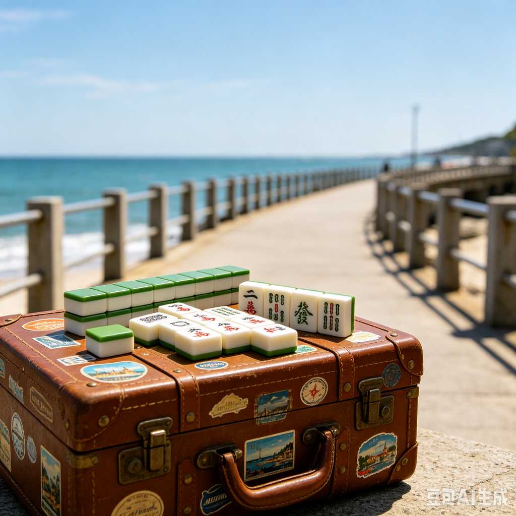 cute mini mahjong tiles set