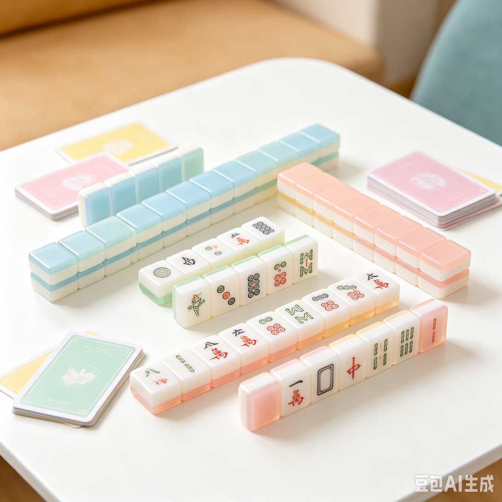 custom pattern mahjong tiles