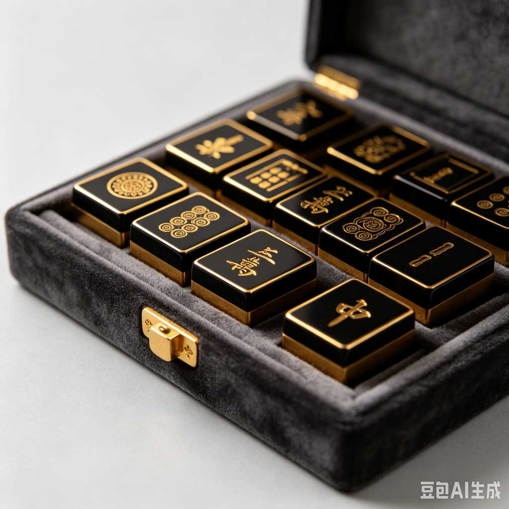 crystal mini mahjong travel set
