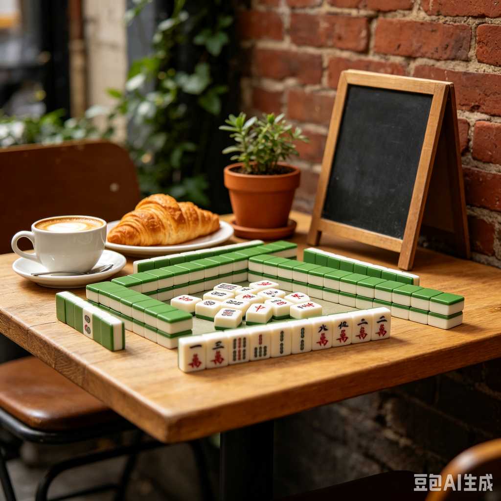 bamboo mahjong set
